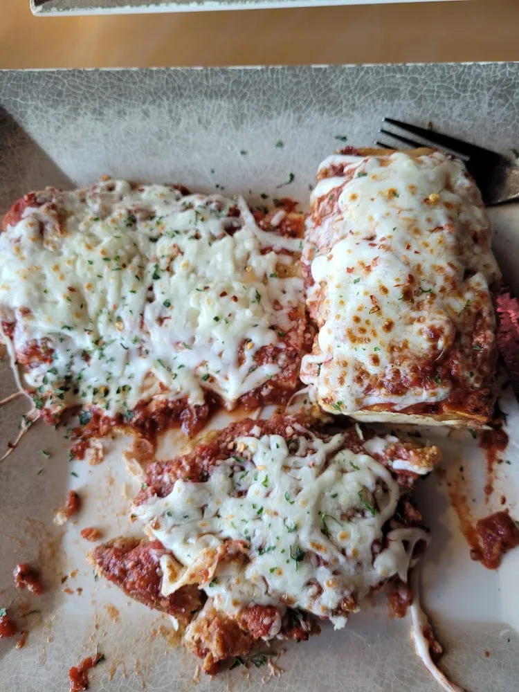 White Chicken Parmigiana